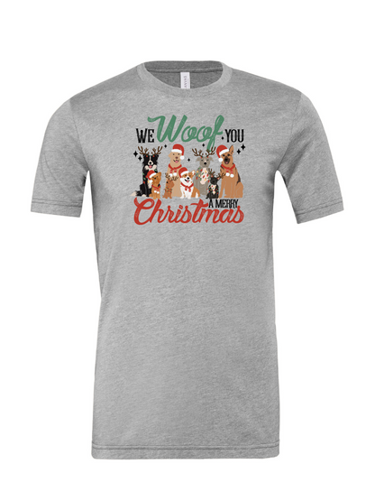 Woof Christmas T-Shirt