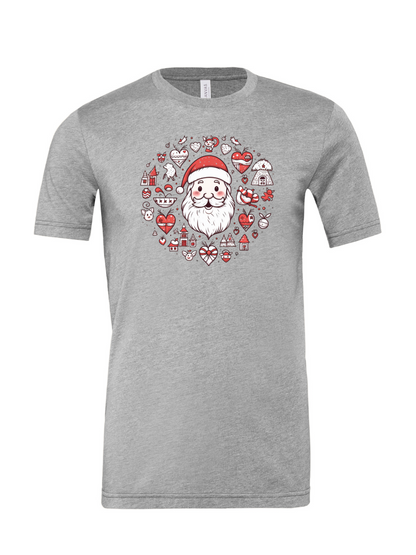 Santa Collage T-Shirt