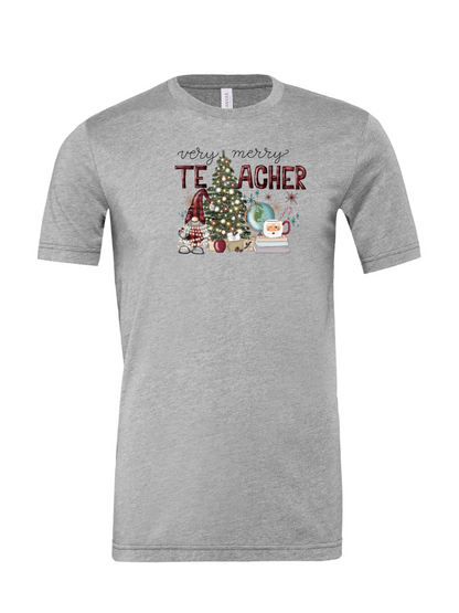 Very Merry Teacher T-Shirt