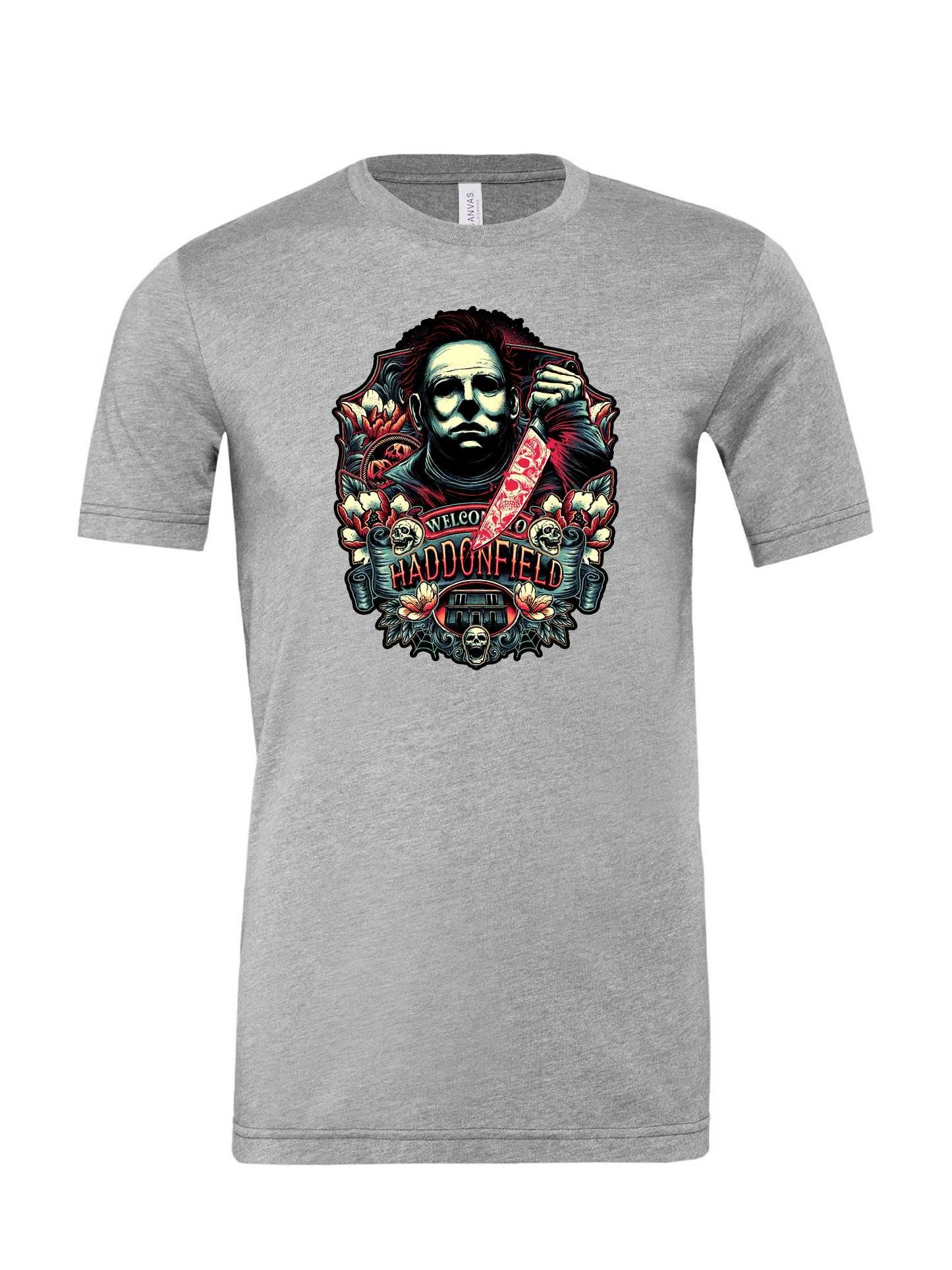 Michael Myers Colorful T-Shirt