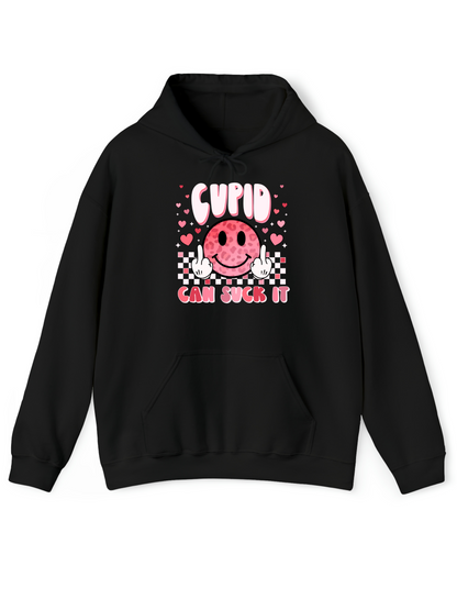 Cupid Can Suck It Crew & Hoodie