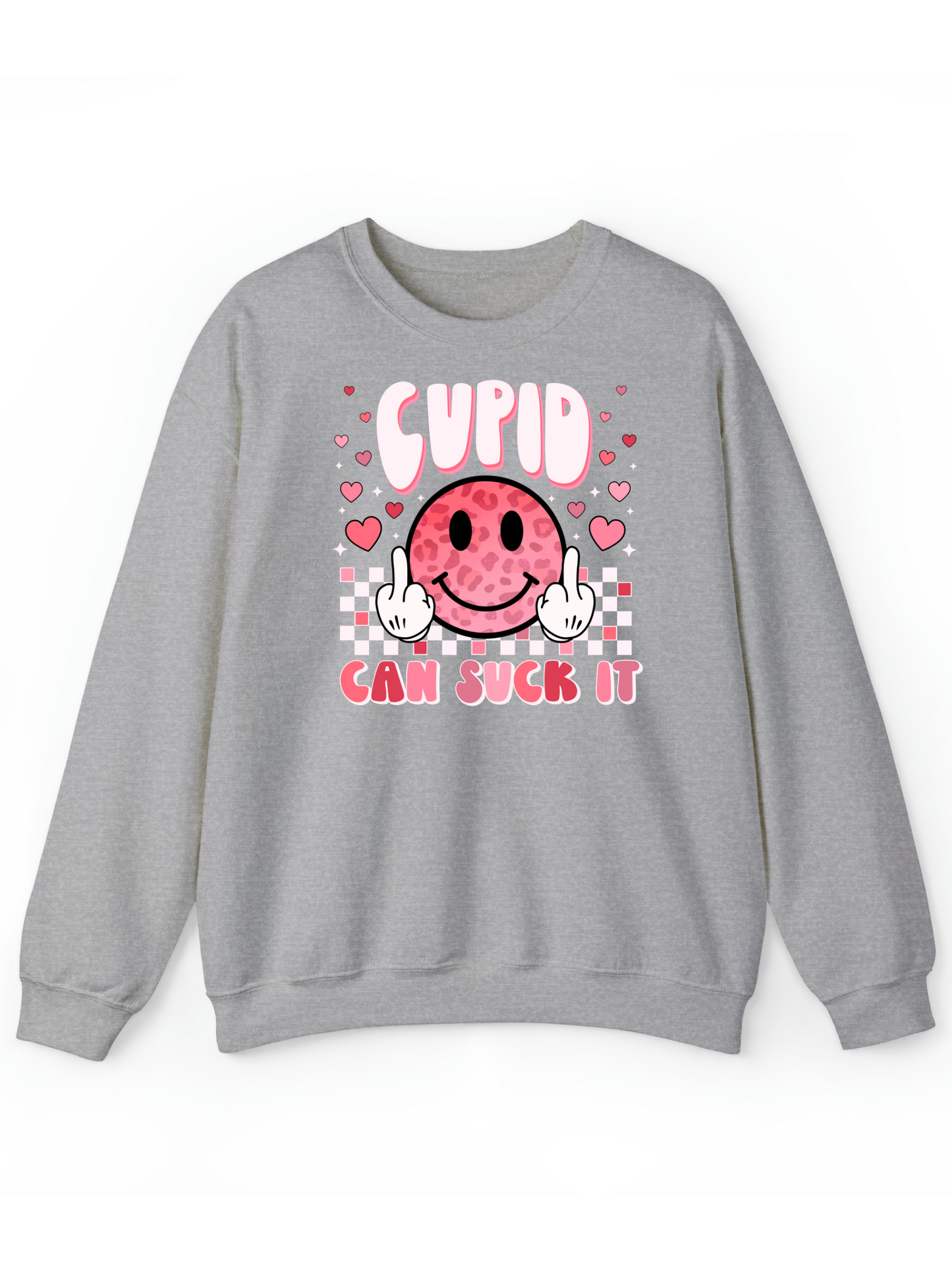 Cupid Can Suck It Crew & Hoodie