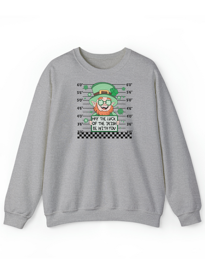 Leprechaun Mugshot Crew & Hoodie