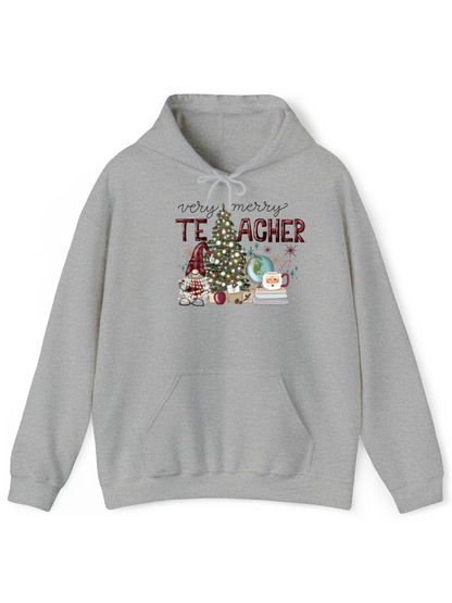 Very Merry Teacher Crew & Hoodie