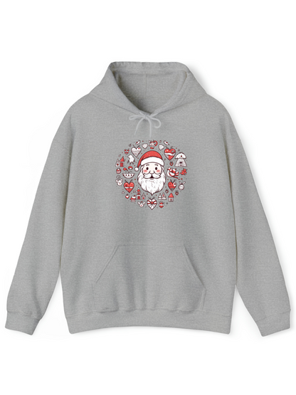 Santa Collage Crew & Hoodie