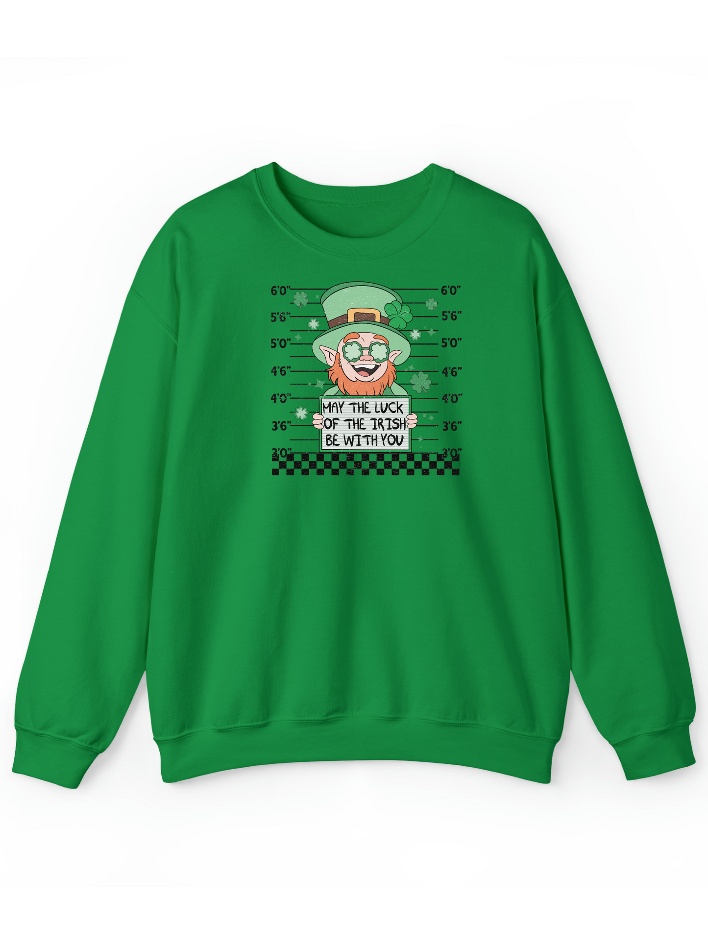 Leprechaun Mugshot Crew & Hoodie