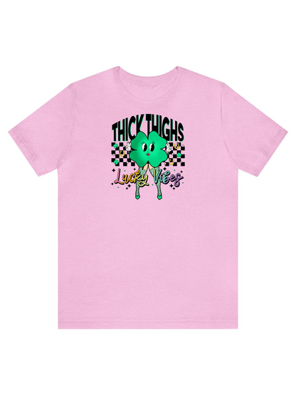 Thick Thighs & Lucky Vibes T-Shirt