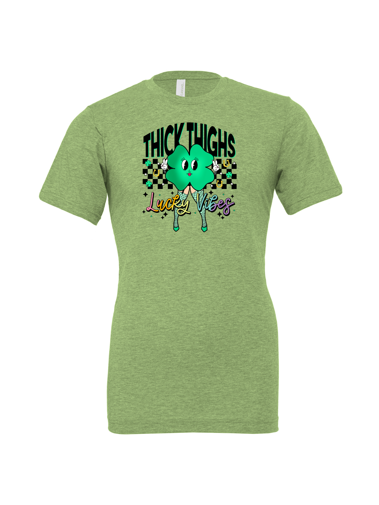 Thick Thighs & Lucky Vibes T-Shirt