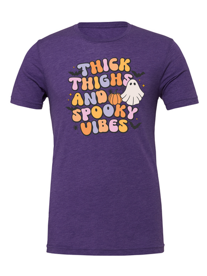 Thick Thighs and Spooky Vibes T-Shirt