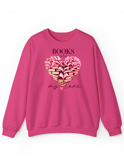 Book Are My Love Crew & Hoodie