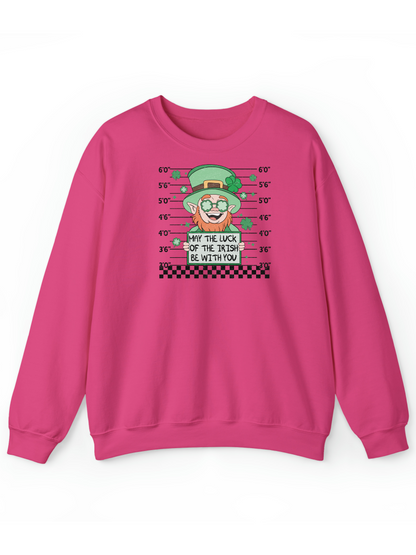 Leprechaun Mugshot Crew & Hoodie