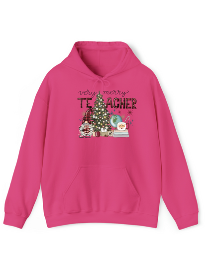 Very Merry Teacher Crew & Hoodie