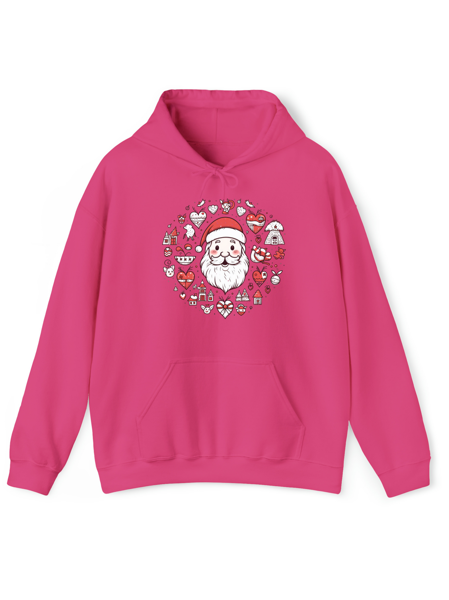 Santa Collage Crew & Hoodie