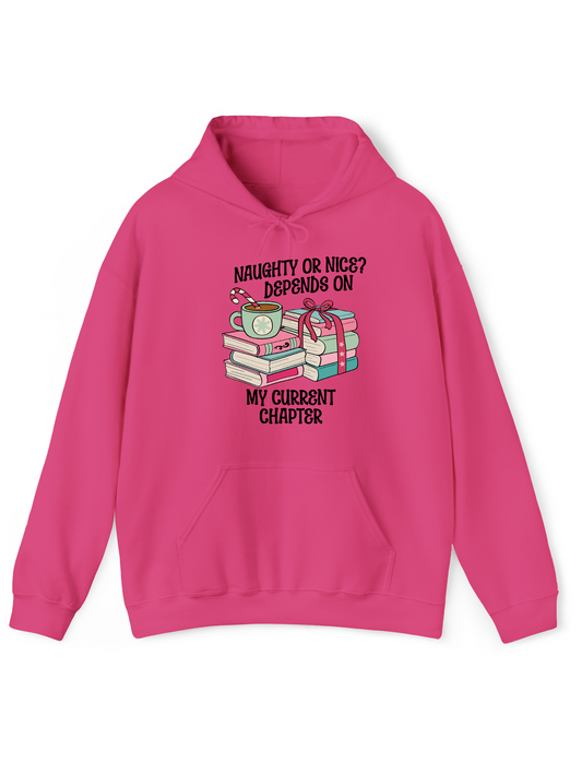 Naughty Or Nice Bookish Crew & Hoodie