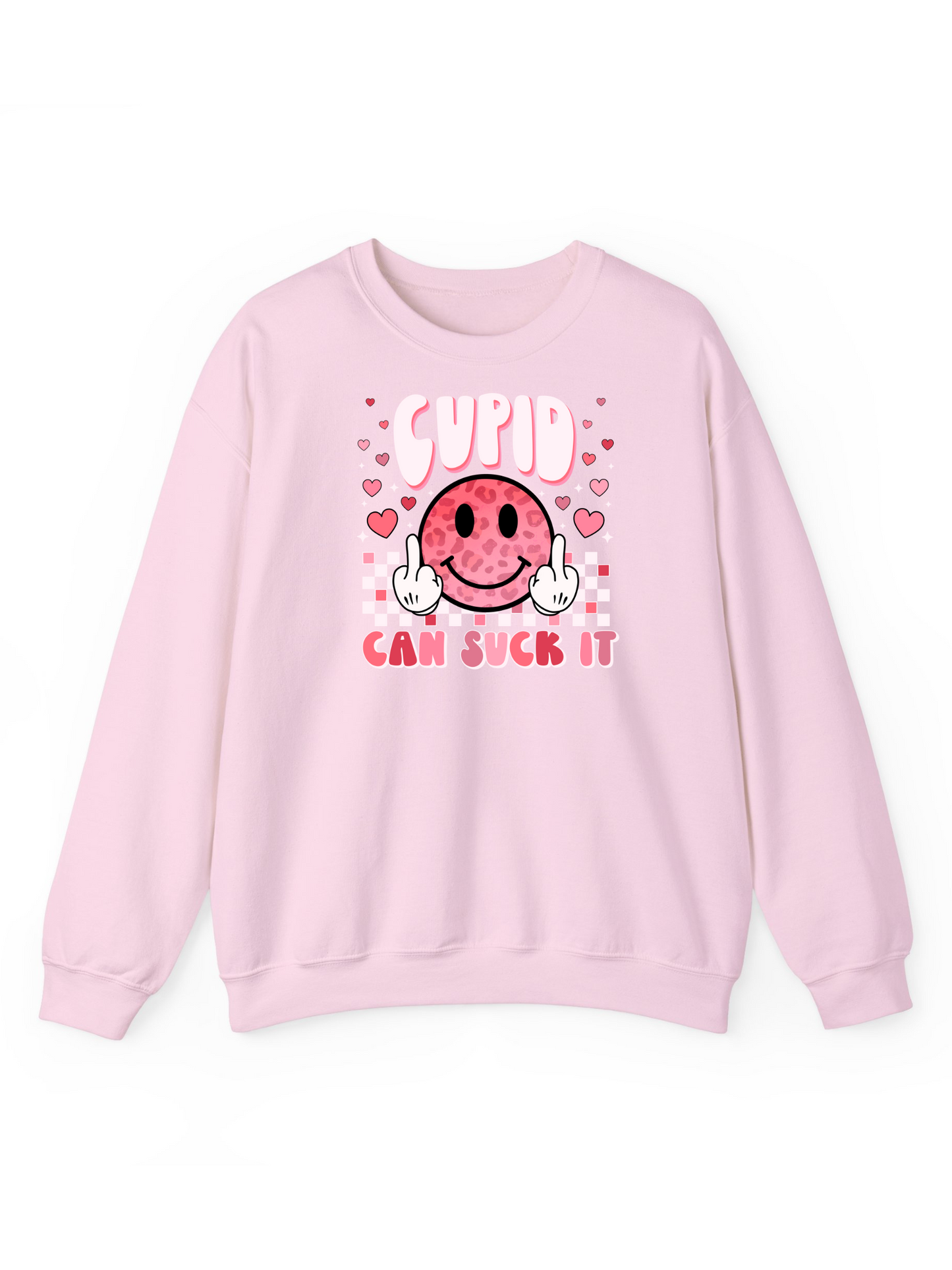 Cupid Can Suck It Crew & Hoodie