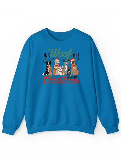 Woof Christmas Crew & Hoodie