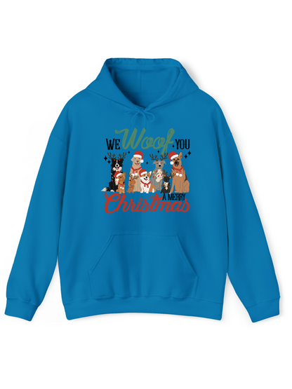 Woof Christmas Crew & Hoodie