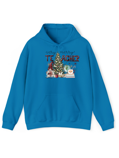 Very Merry Teacher Crew & Hoodie