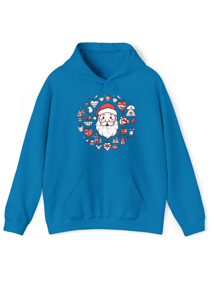 Santa Collage Crew & Hoodie