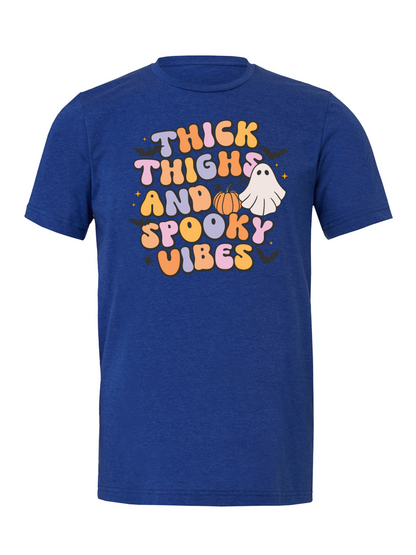 Thick Thighs and Spooky Vibes T-Shirt