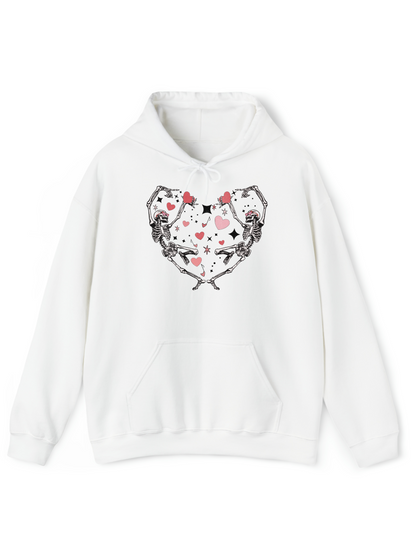 Dancing Skeletons in Love Crew & Hoodie