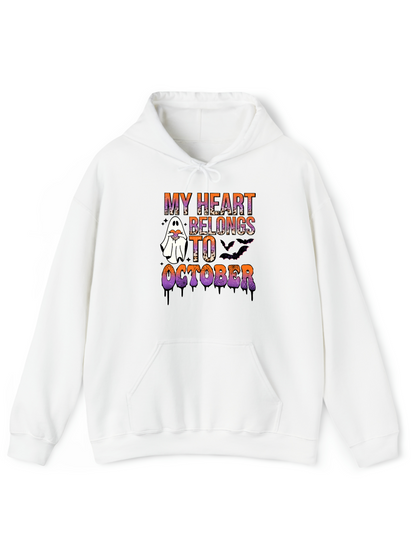 My heart Belongs to October Hoodie