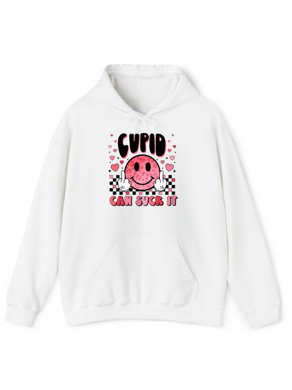 Cupid Can Suck It Crew & Hoodie