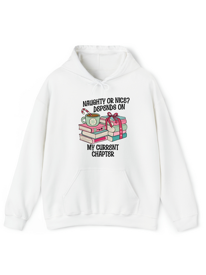 Naughty Or Nice Bookish Crew & Hoodie