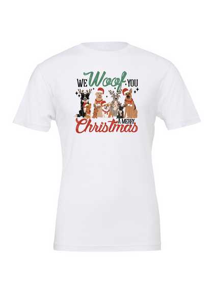 Woof Christmas T-Shirt