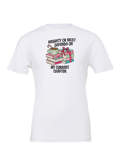 Naughty or Nice Bookish T-Shirt